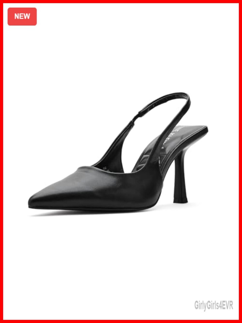 Anne Klein Itzy Slingback Stiletto Pump Pointed Toe